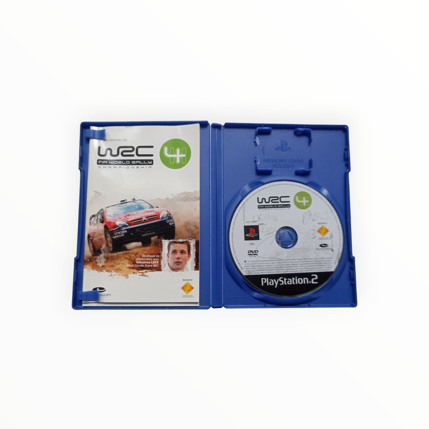WRC 4 playstation 2 (PS2)