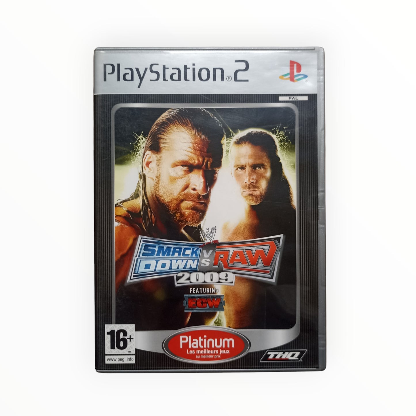 WWE Smackdown vs Raw 2009 - Platinium playstation 2 (PS2)