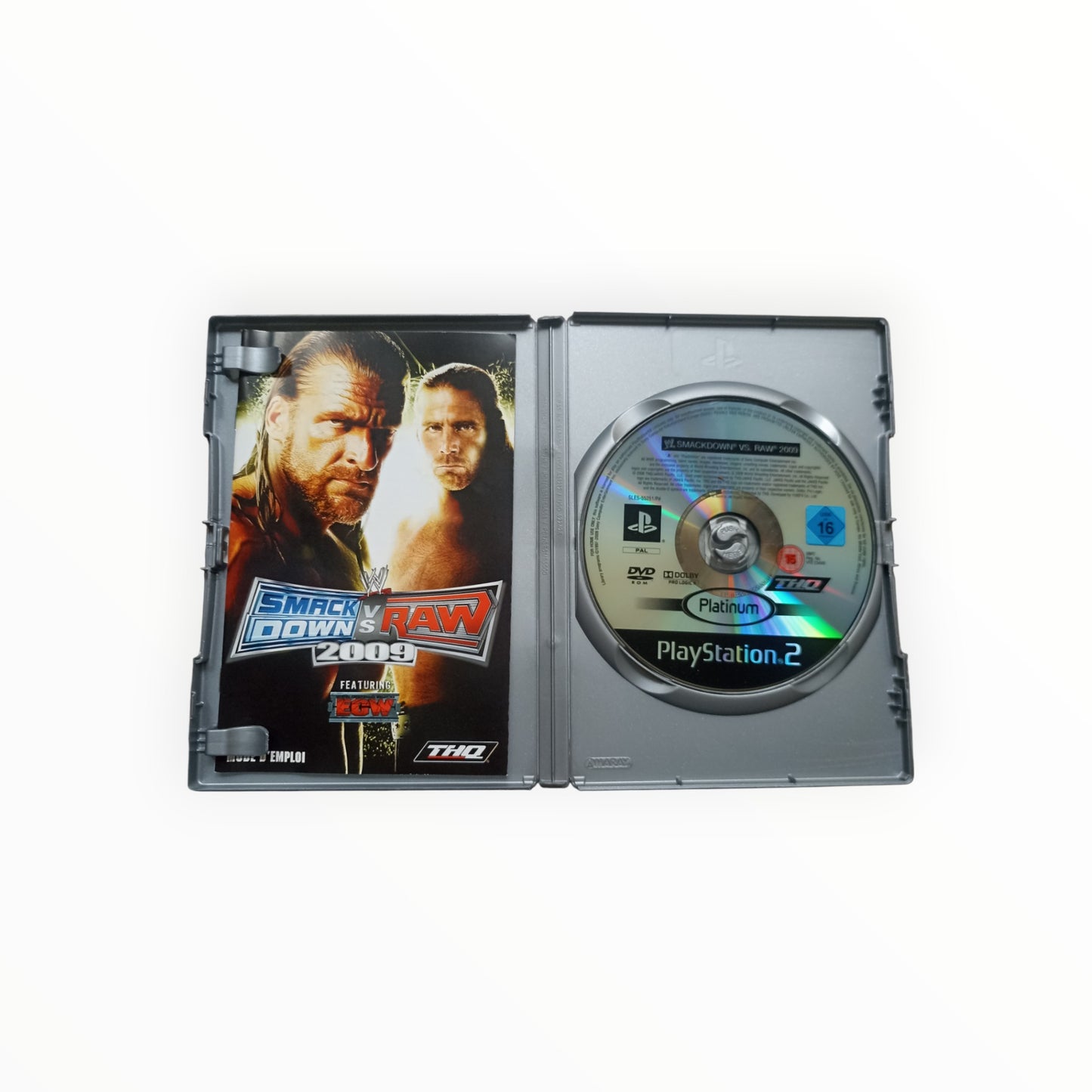 WWE Smackdown vs Raw 2009 - Platinium playstation 2 (PS2)