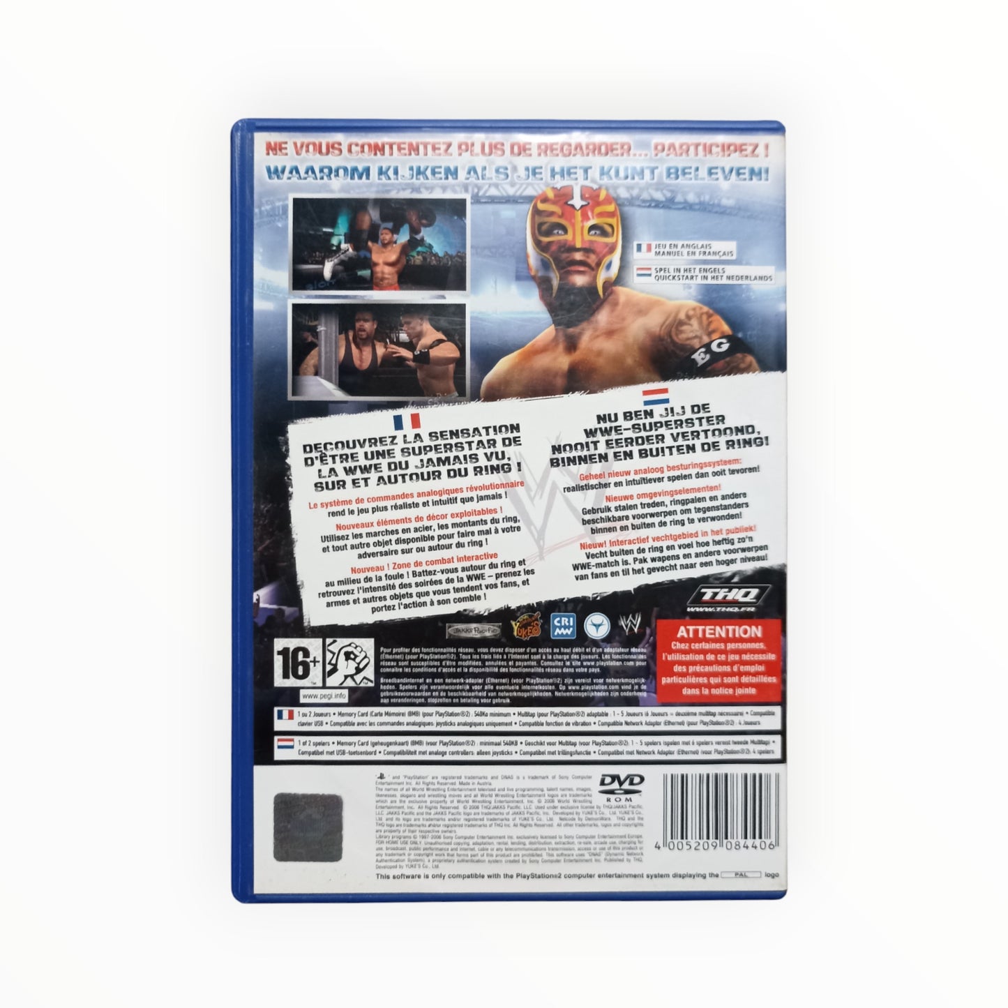 WWE Smackdown vs Raw 2007 playstation 2 (PS2)