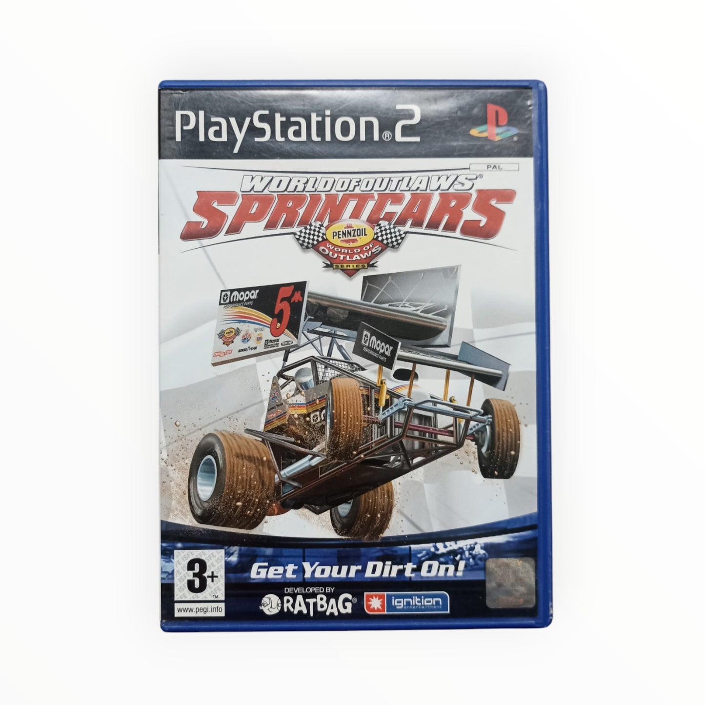 World of Outlaws Sprint Cars playstation 2 (PS2)