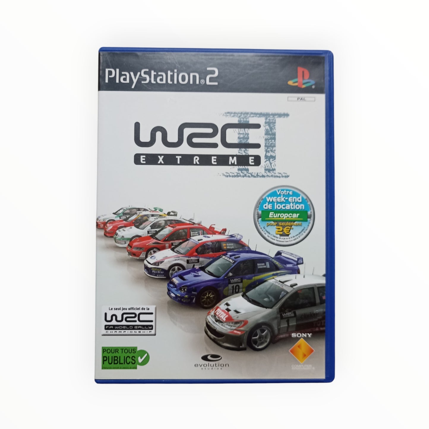 WRC II Extreme playstation 2 (PS2)