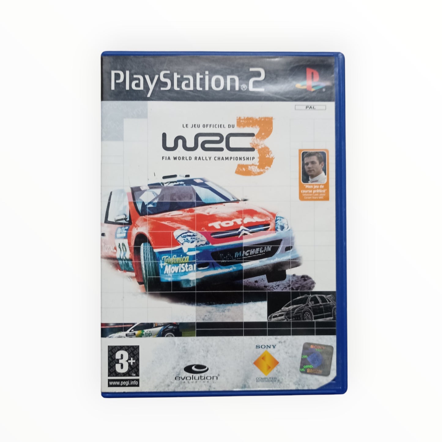 WRC 3 playstation 2 (PS2)