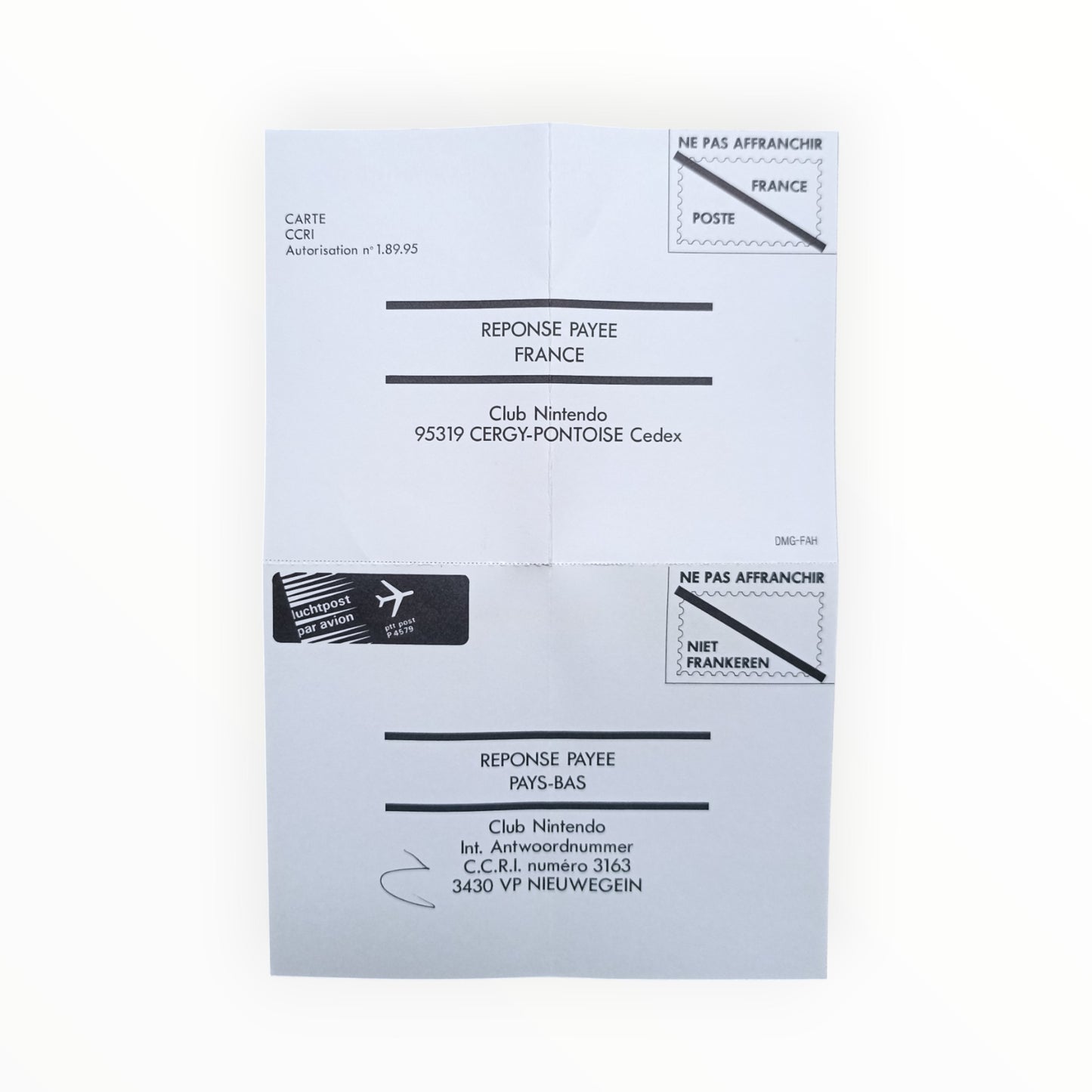 Console Nintendo GameBoy Fat Version Tetris en boîte Complet