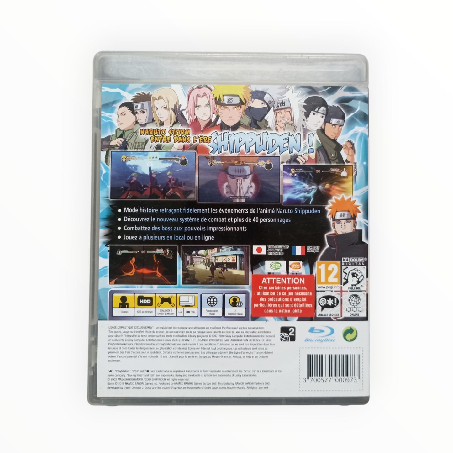 naruto shippuden ultimate ninja storm 2 Playstation 3 (PS3)