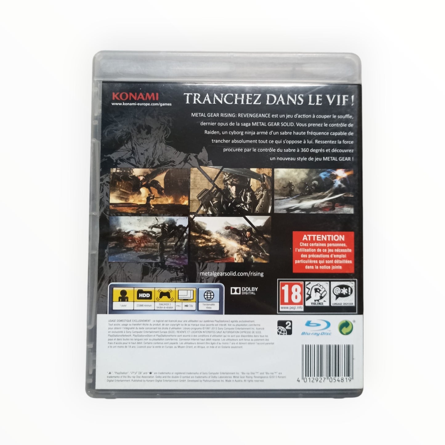metalgear rising Playstation 3 (PS3)
