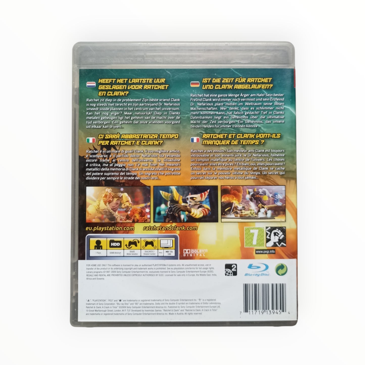 ratchet & clank a crack in time Playstation 3 (PS3)