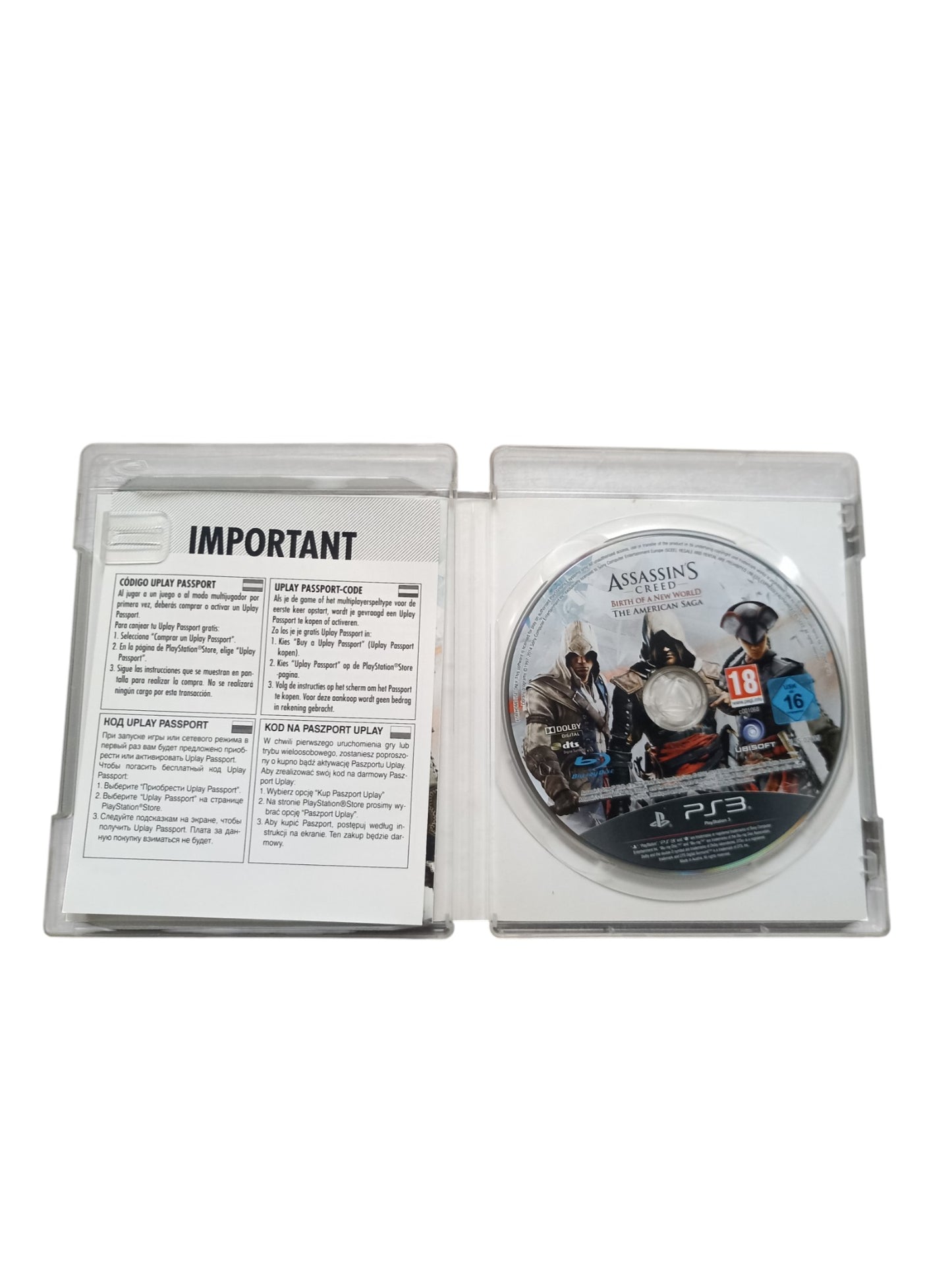 Assassin's Creed Birth of a New world Playstation 3 (PS3)