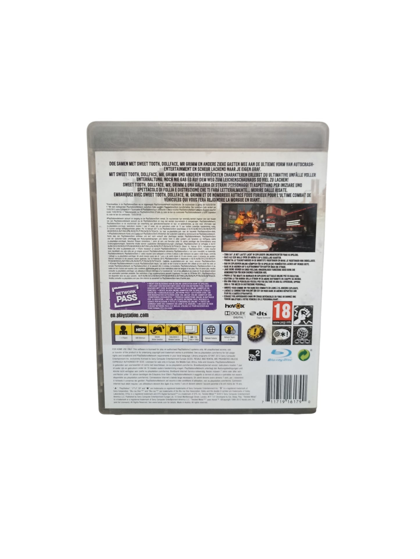 Twisted Metal Playstation 3 (PS3)