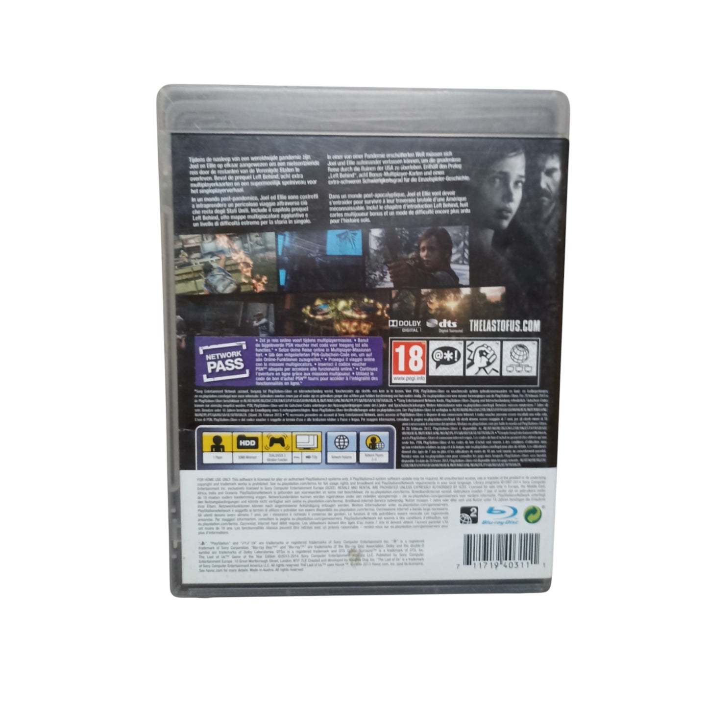 The Last Of US Version Game Of The Year Edition Playstation 3 (PS3)