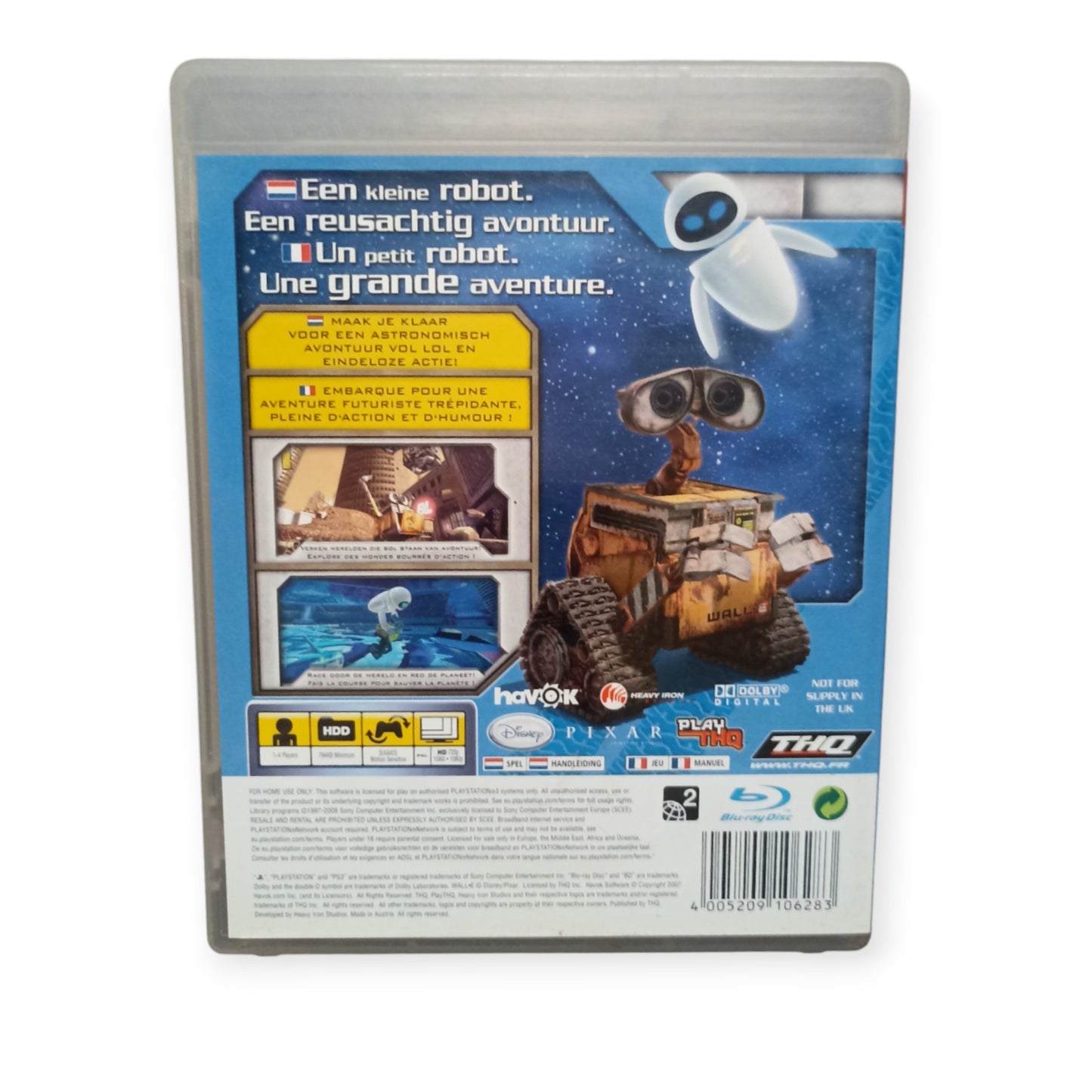 Disney Wall E Playstation 3 (PS3)