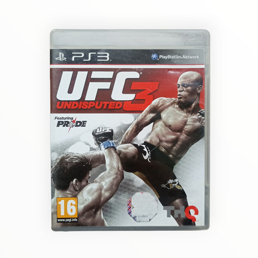 UFC 3 undisputed PlayStation 3 (PS3)