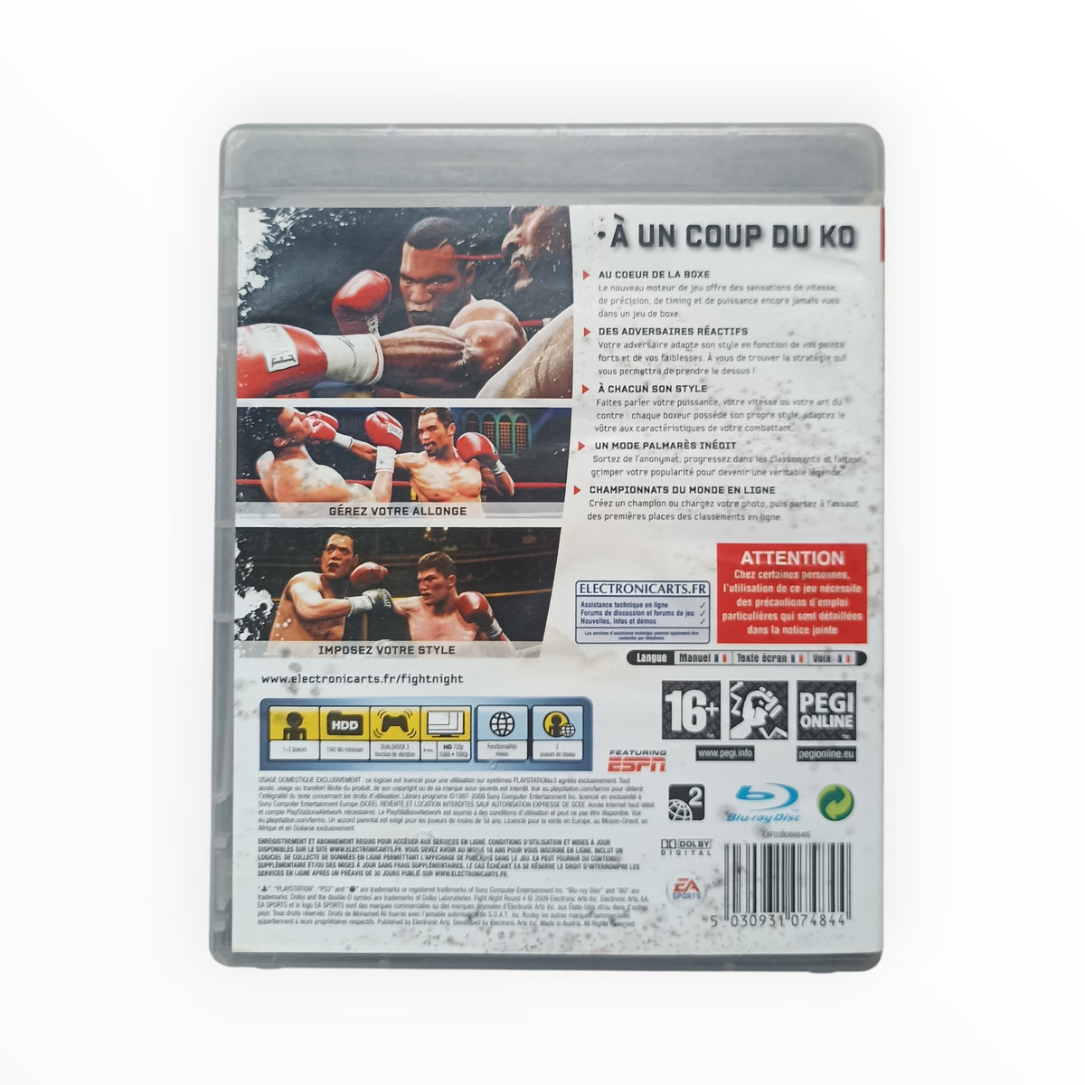 fight night round 4 playstation 3 (PS3)