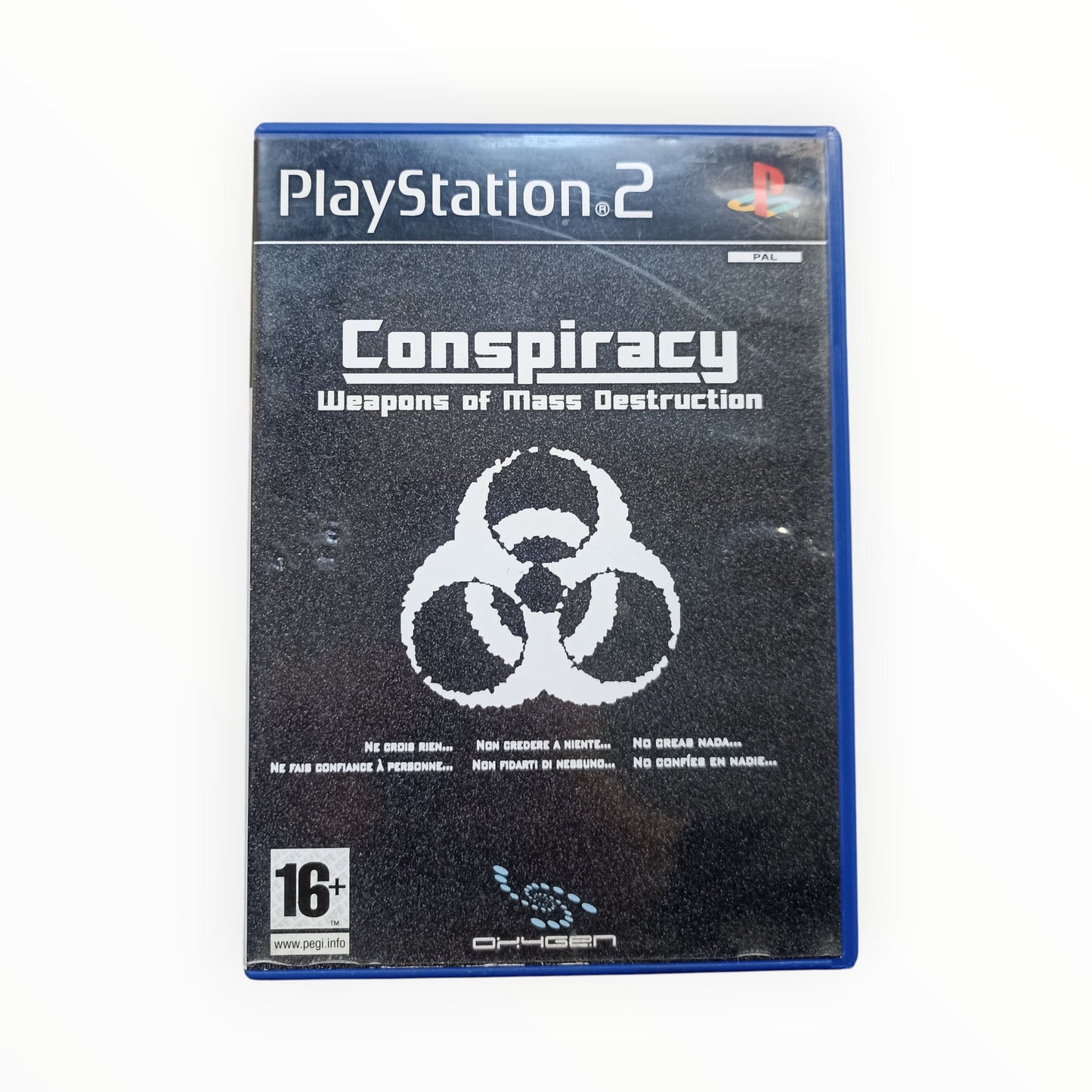 Conspiracy Armes de Destruction Massives playstation 2 (PS2)