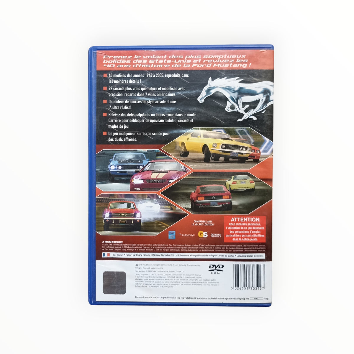 Ford Mustang playstation 2 (PS2)