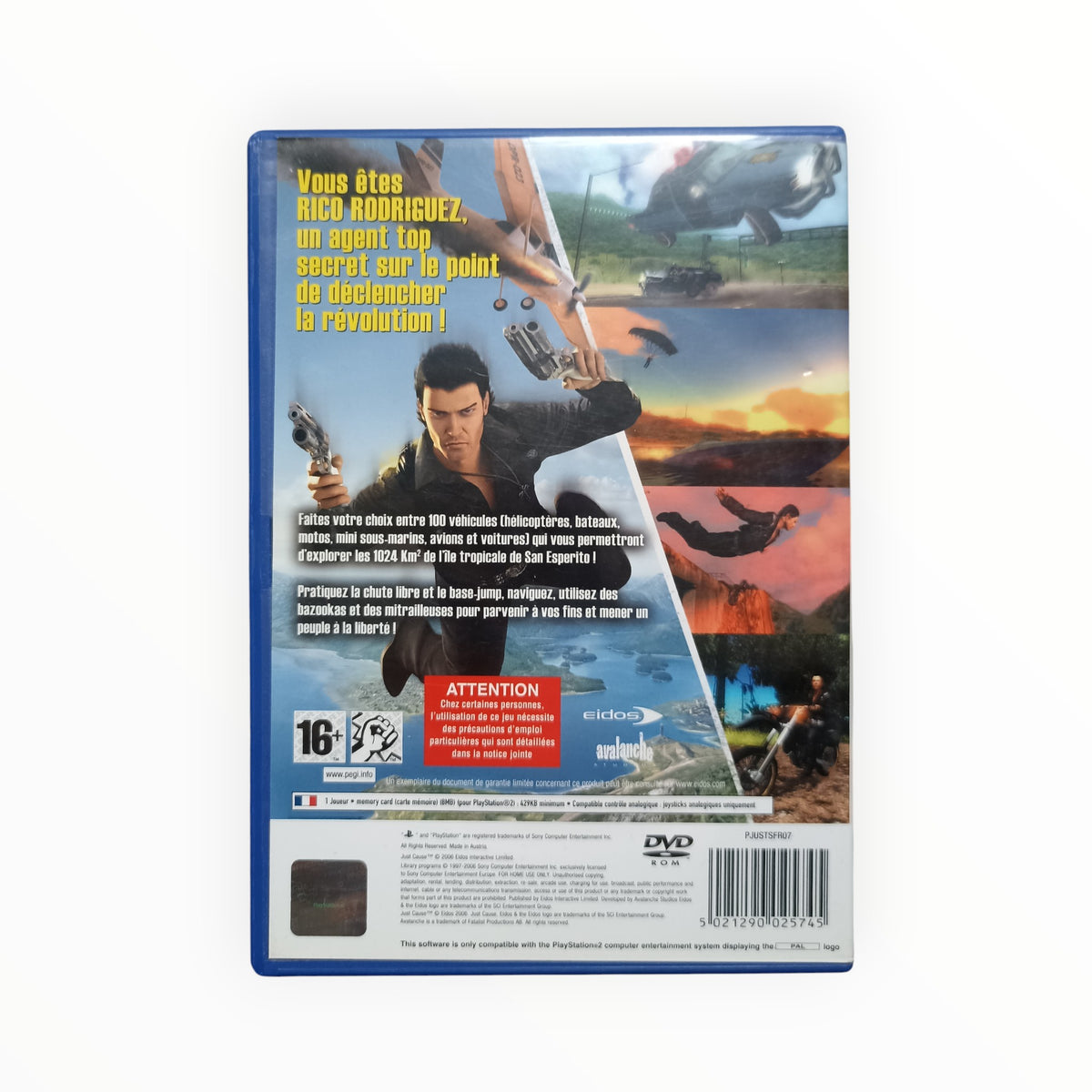 Just Cause playstation 2 (PS2)
