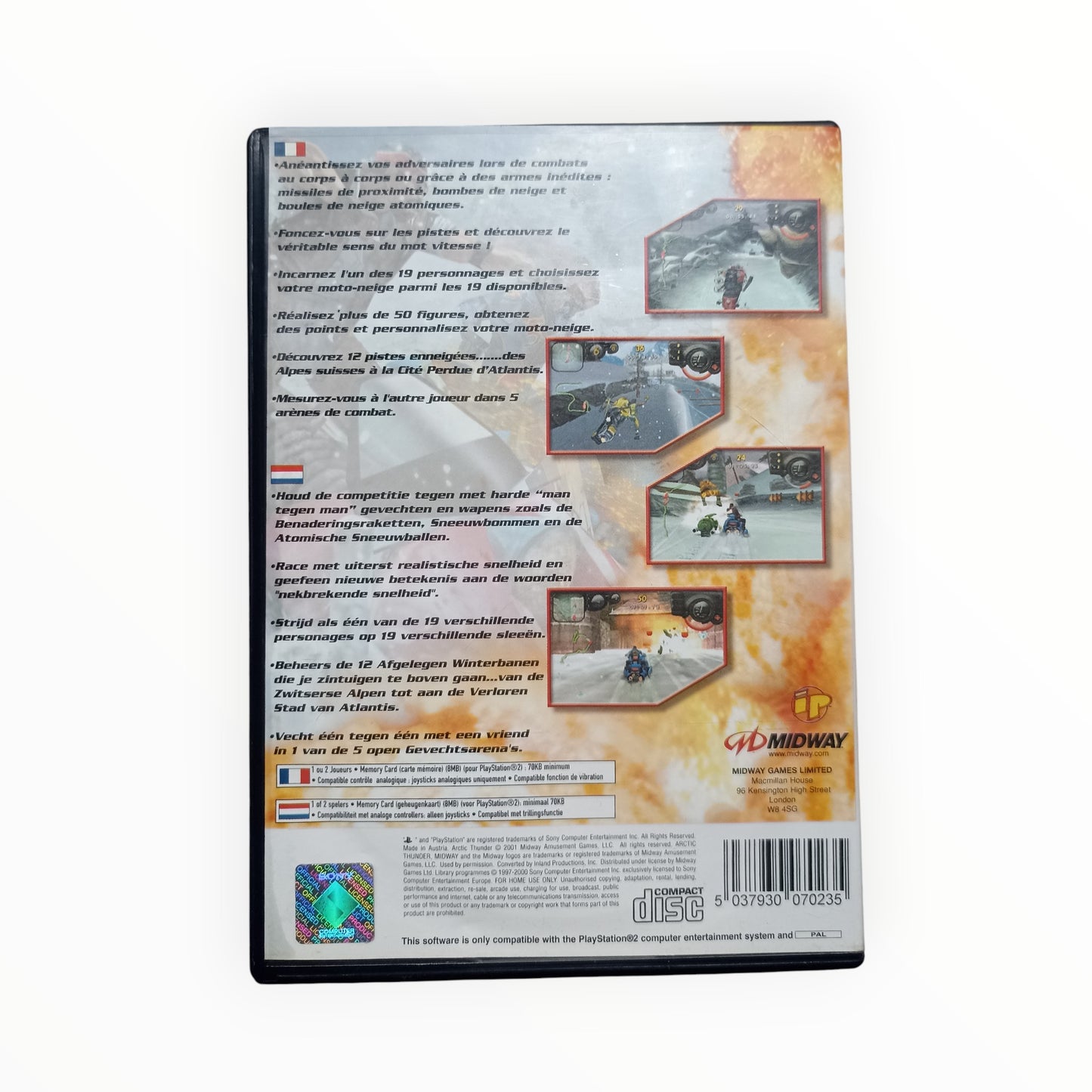 Arctic Thunder playstation 2 (PS2)