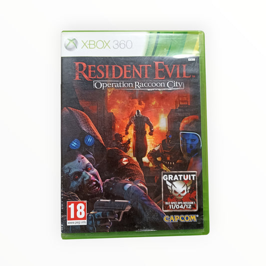 resident evil operation raccoon city Xbox 360