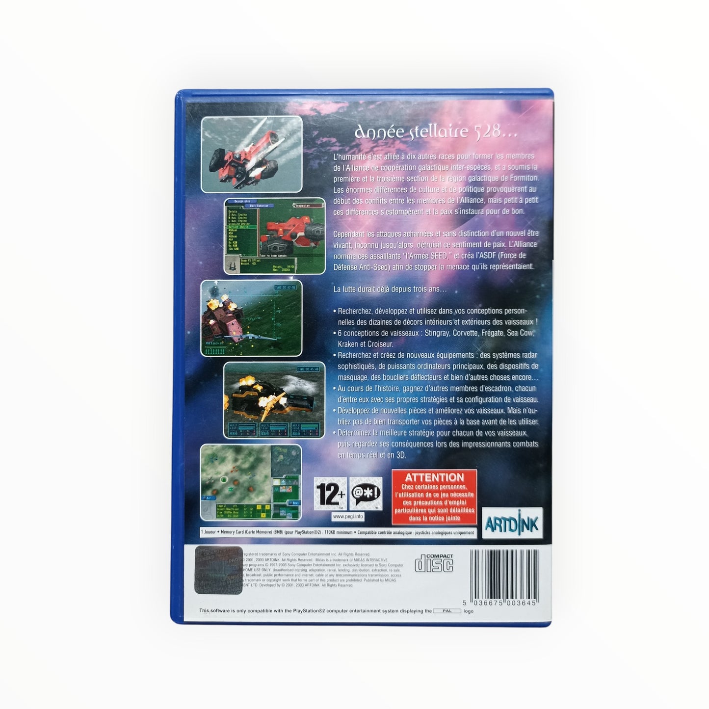 The Seed PS2 PAL FR Fonctionnel | Masaru