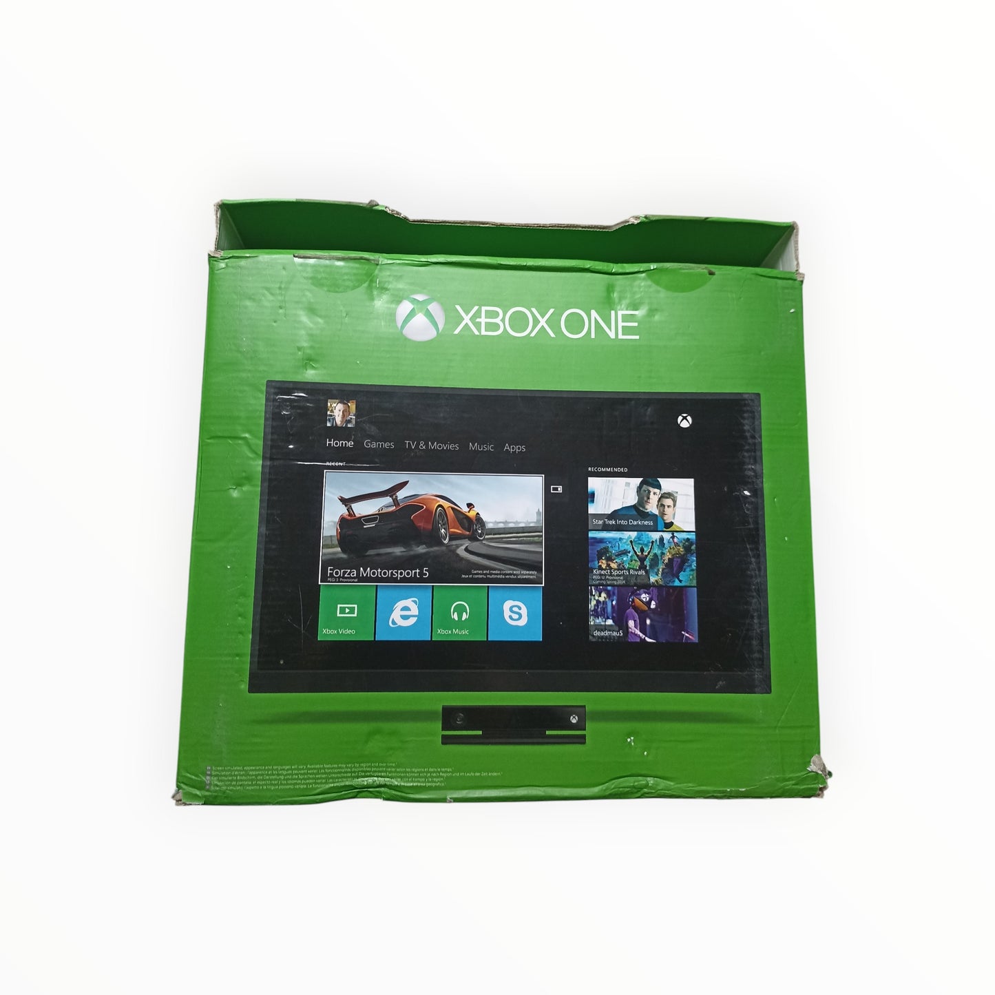 Boite Seule Xbox one en boite FRA