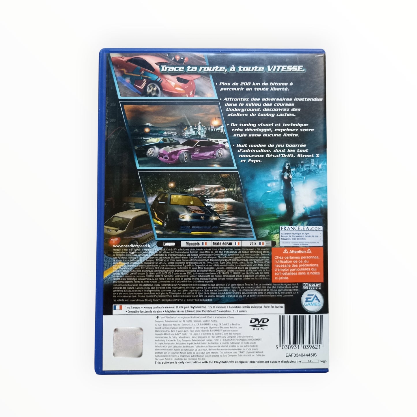 need for speed underground 2 Playstation 2 (PS2)