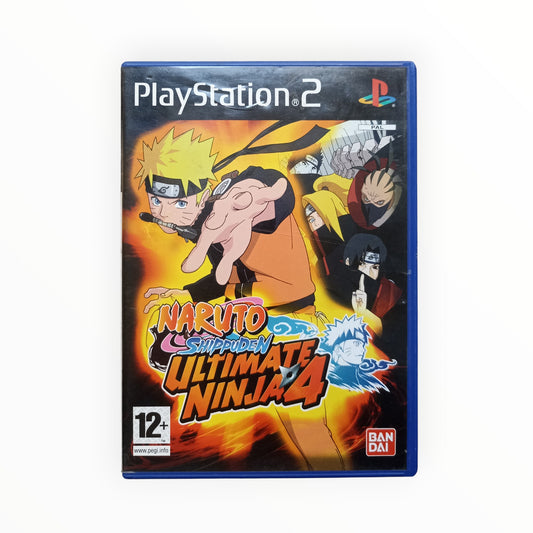 naruto shippuden ultimate ninja 4 Playstation 2 (PS2)