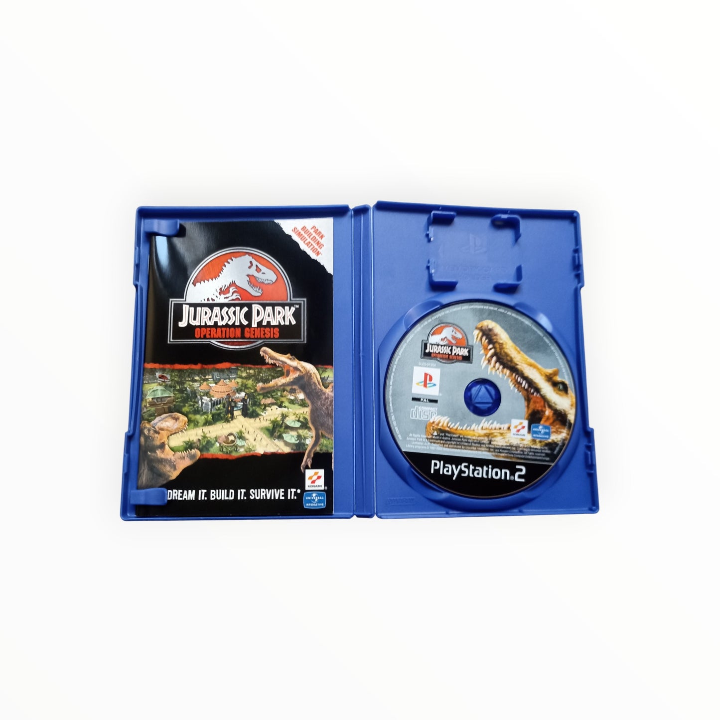 jurassic park operation genesis Playstation 2 (PS2)