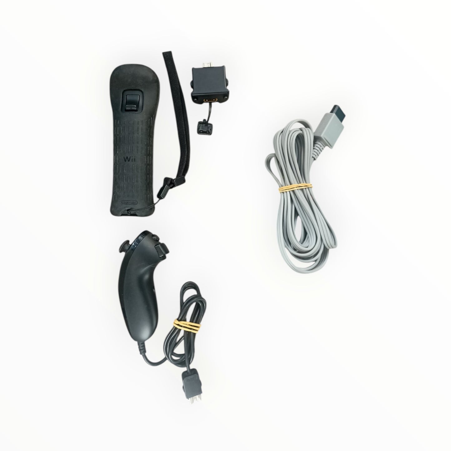 Console Nintendo Wii Noire avec Manette Noire Officielle