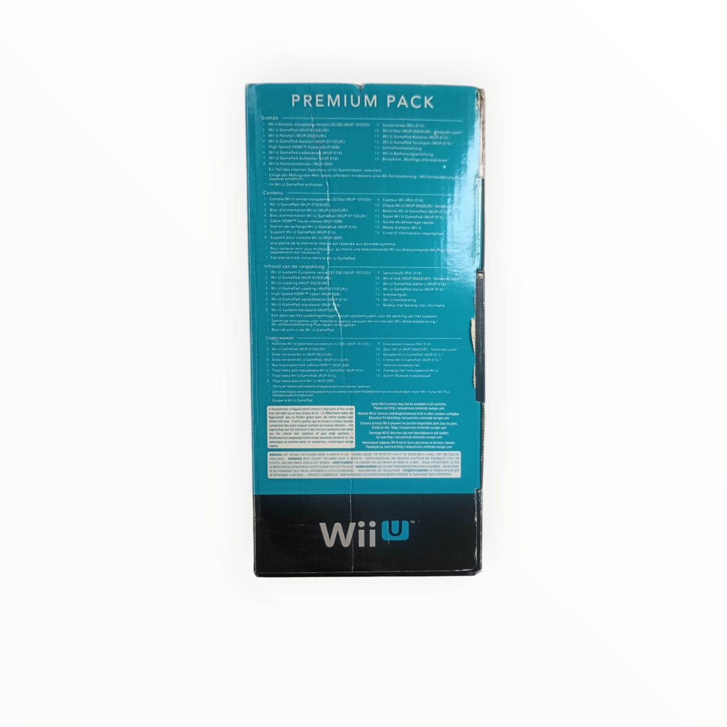 Console Wii U Premium Pack 32 Go avec Nintendo Land