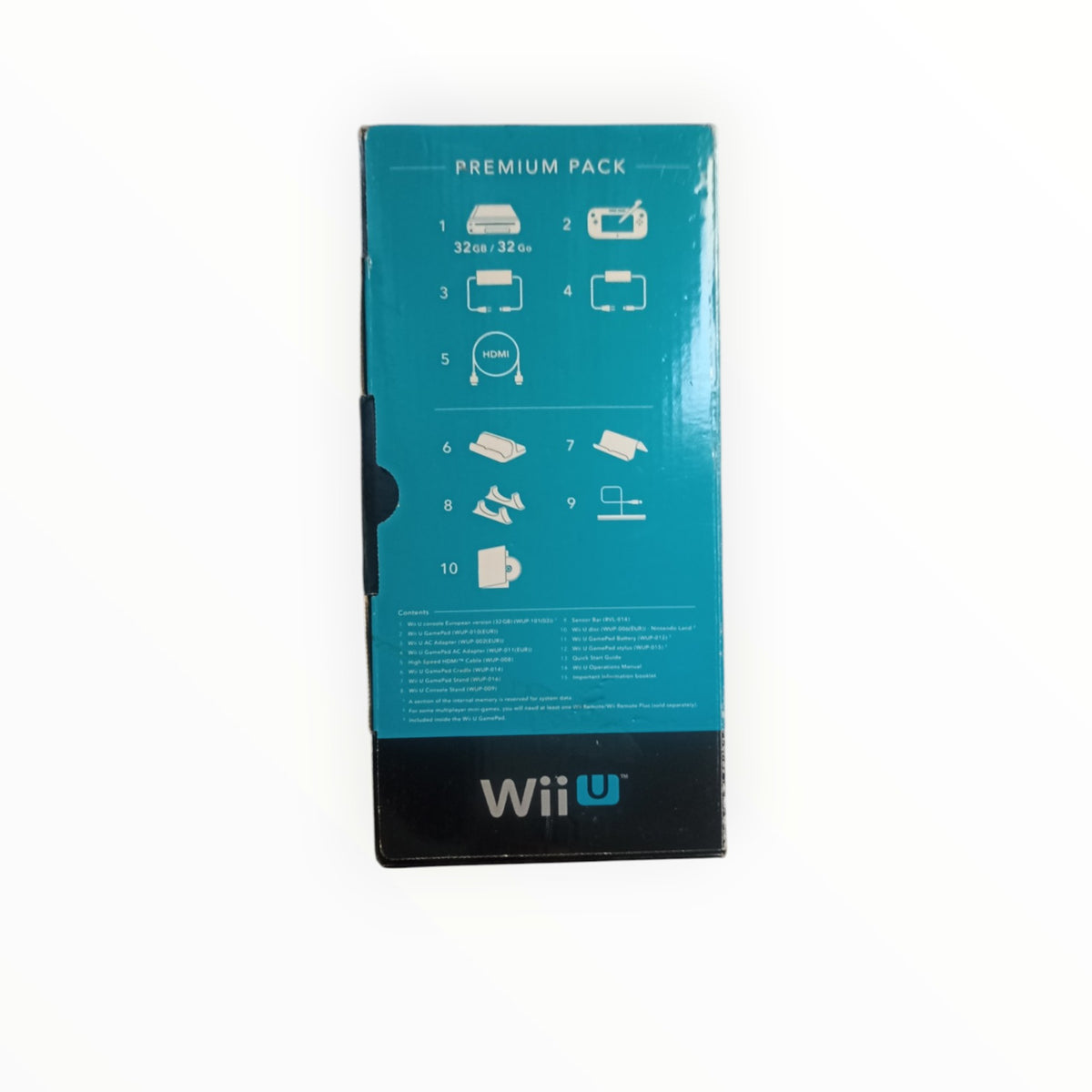 Console Wii U Premium Pack 32 Go avec Nintendo Land