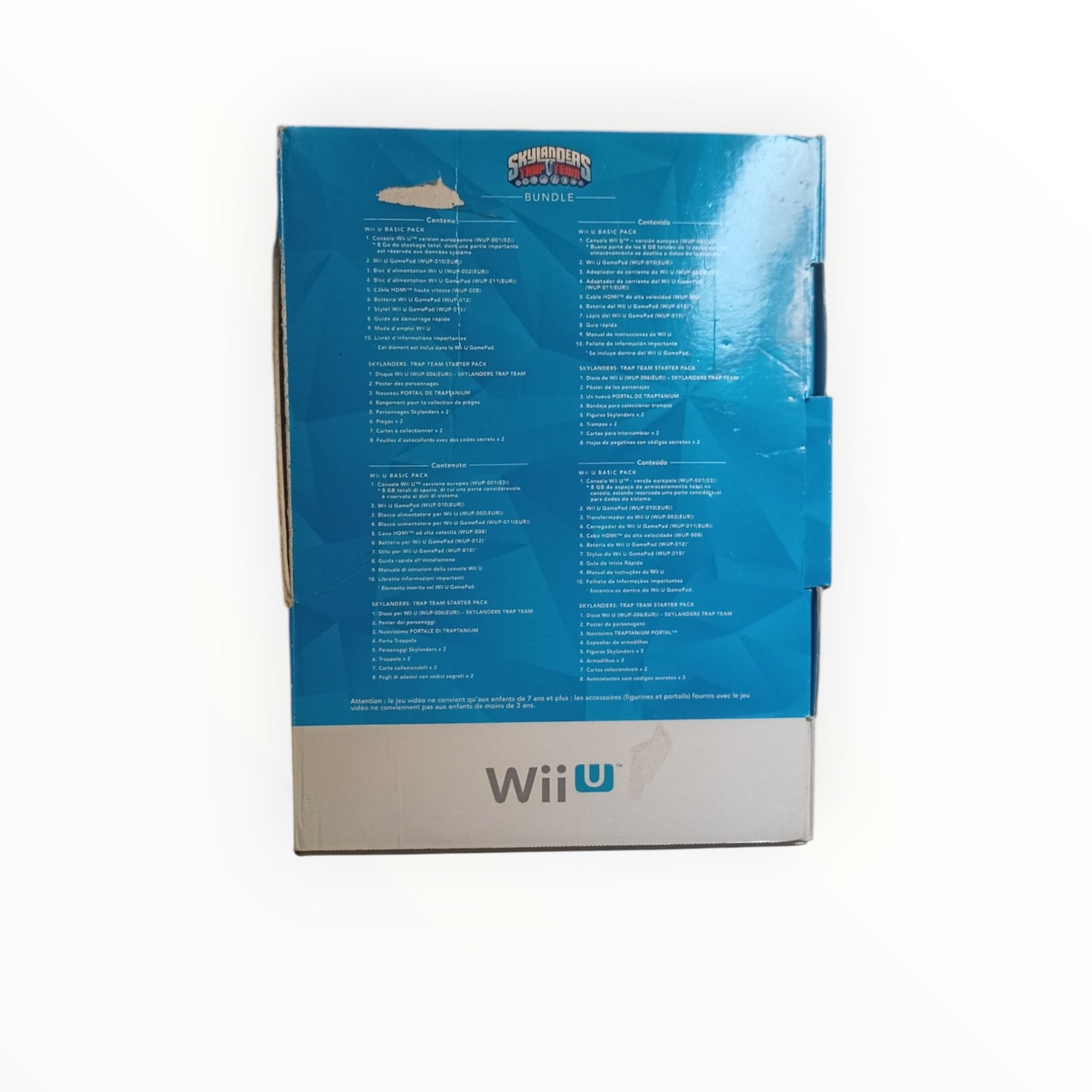 Console Wii U Skylanders Trap Team Nintendo Wii U