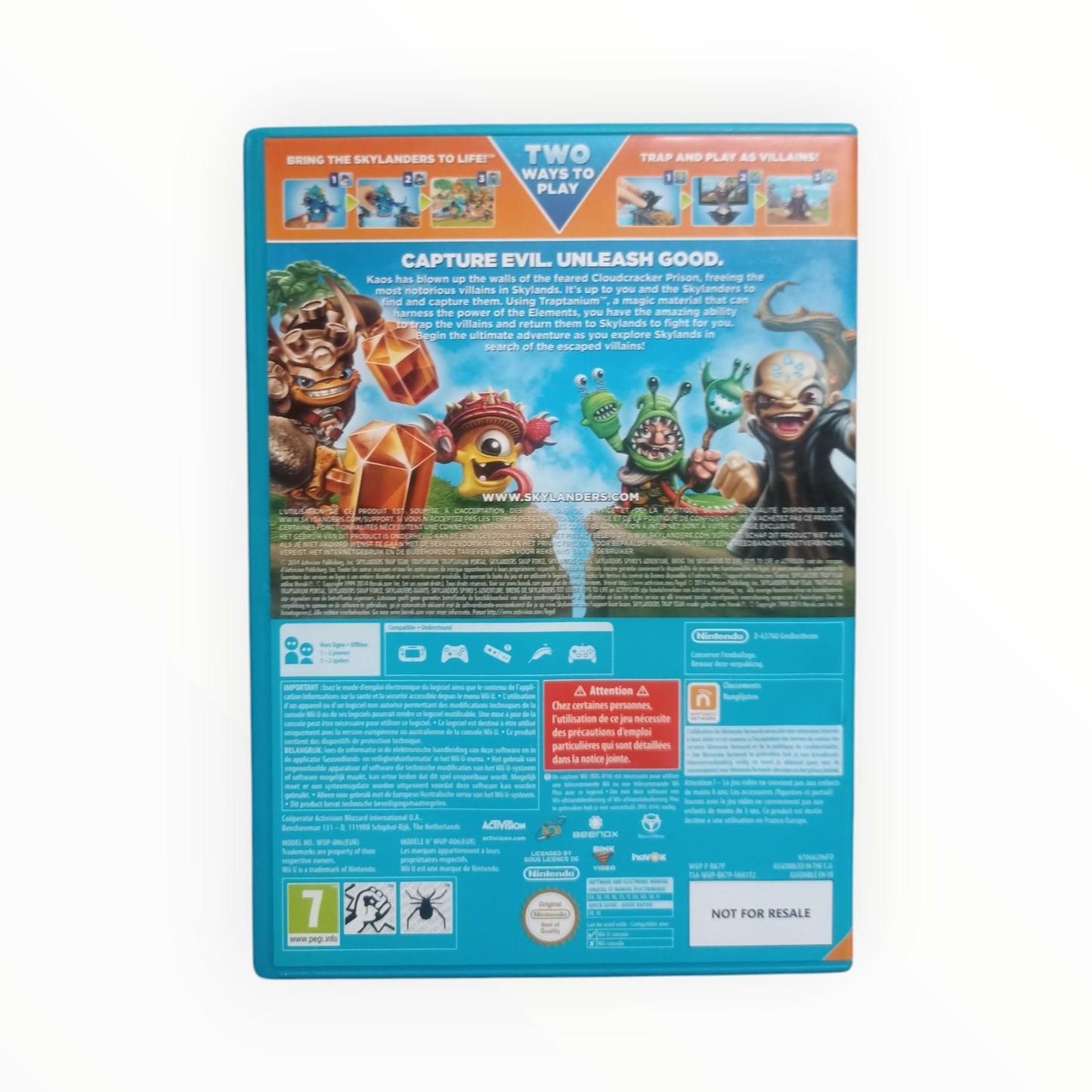 Console Wii U Skylanders Trap Team Nintendo Wii U