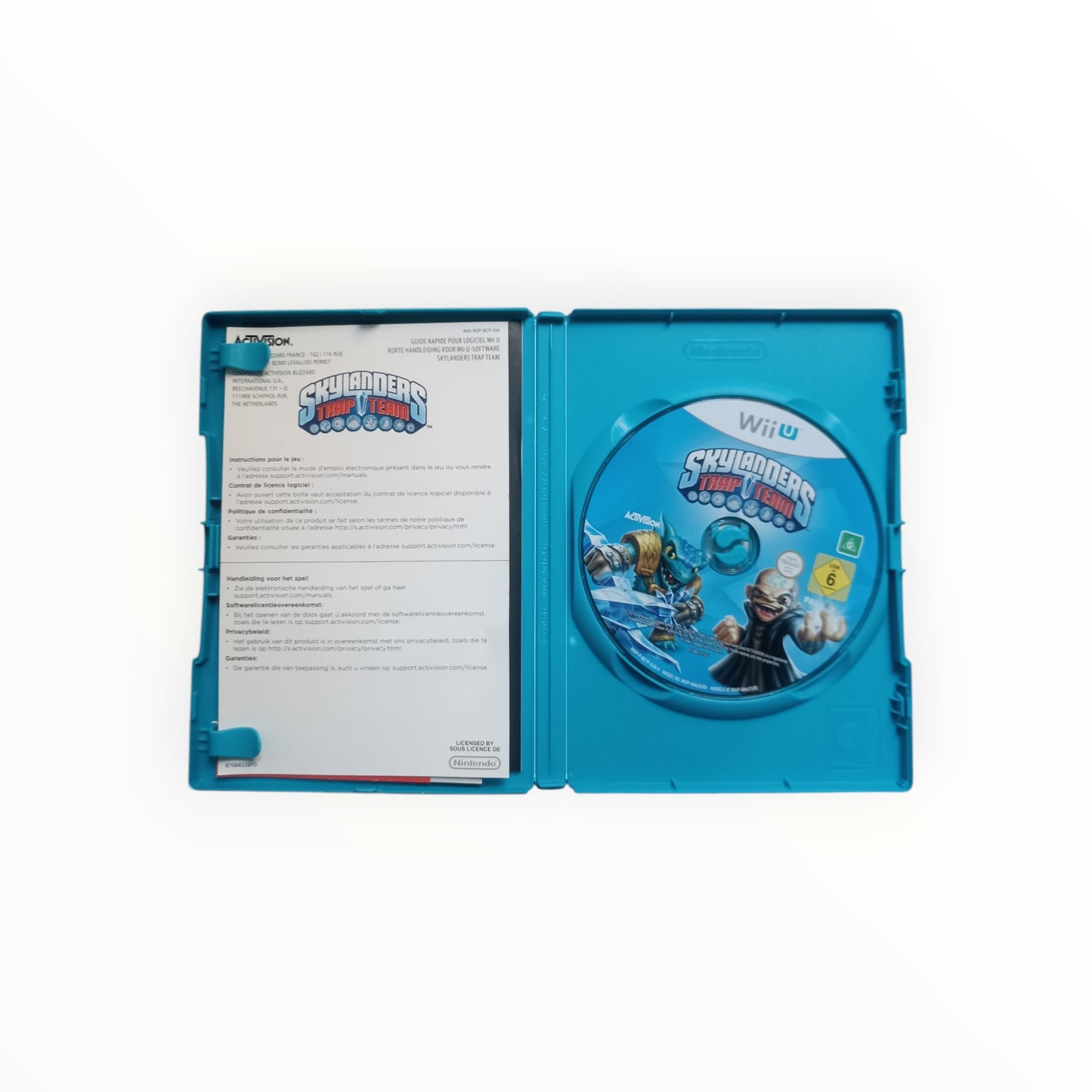 Console Wii U Skylanders Trap Team Nintendo Wii U
