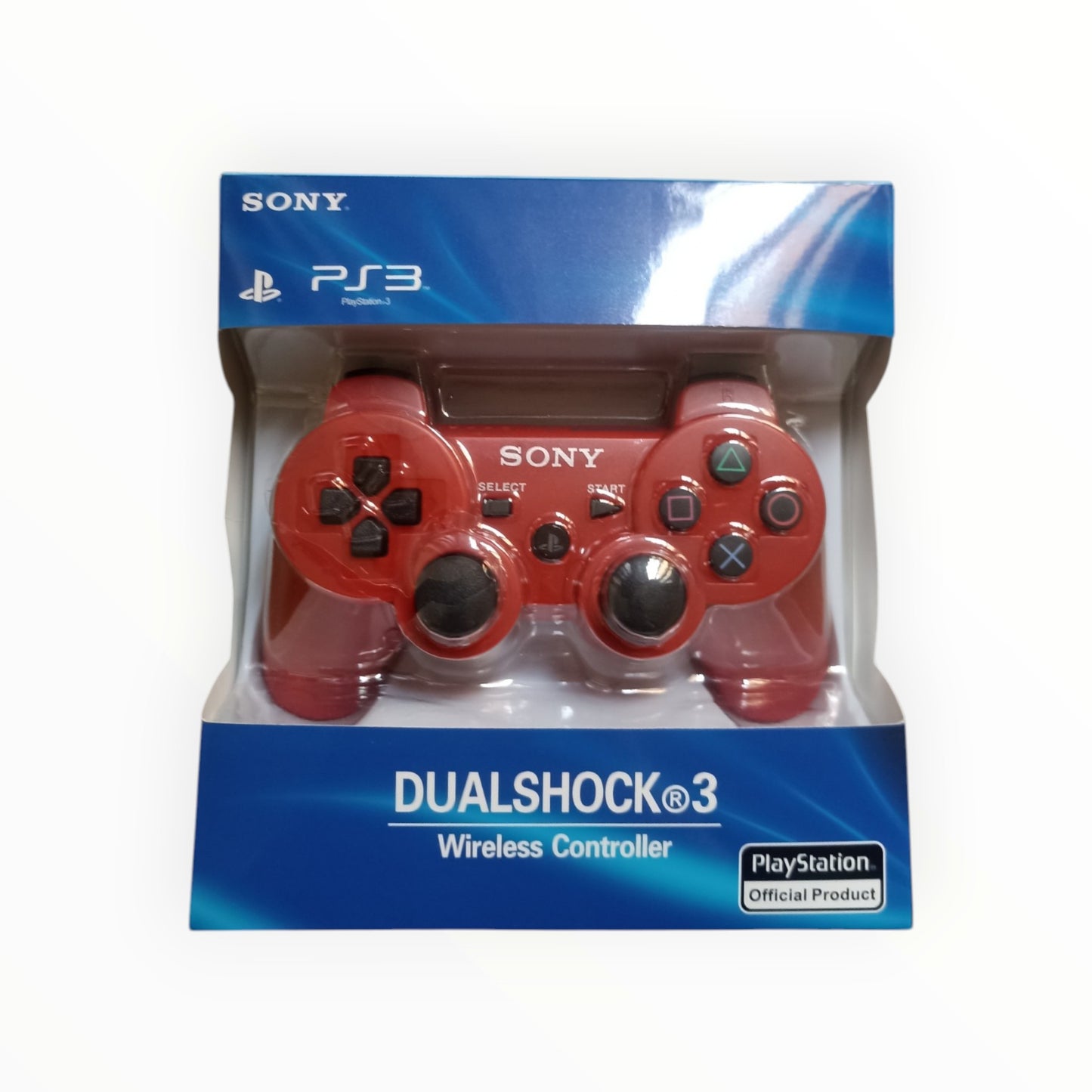 Manette DualShock 3 Rouge – Neuve sous Blister | Officielle PS3