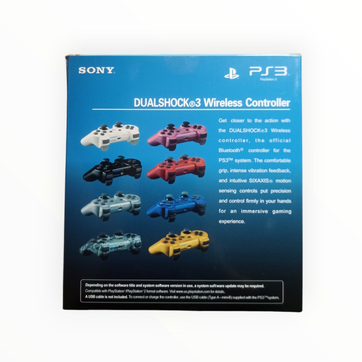 Manette DualShock 3 Bleue – Neuve sous Blister | Officielle PS3
