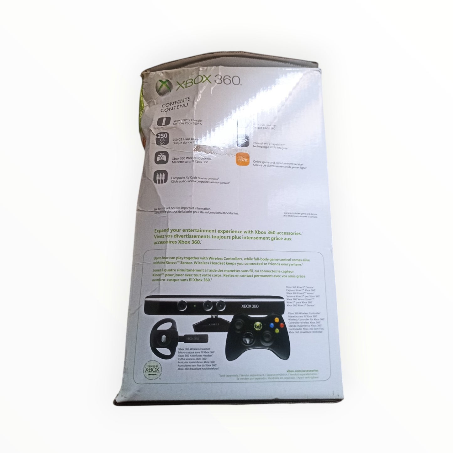 Console Xbox 360 Slim 250 Go – Version Officielle