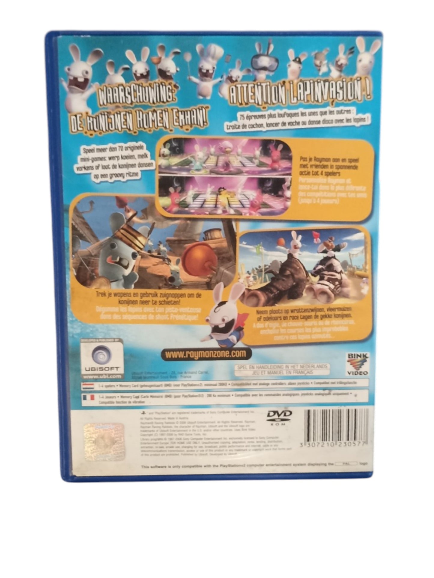 Rayman Raving Rabbids playstation 2 (PS2)