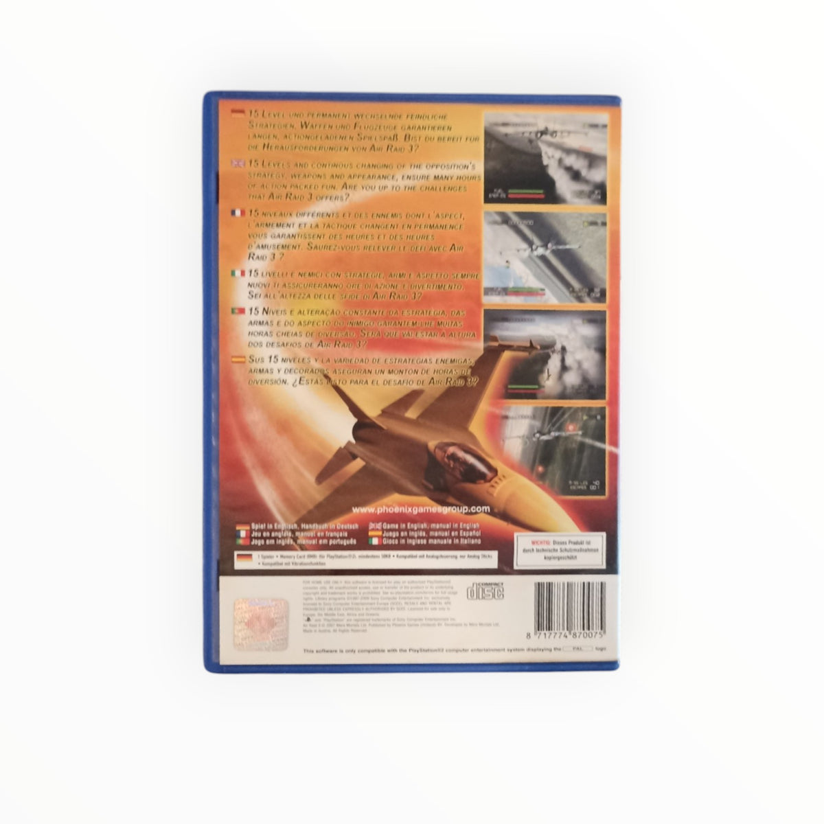 air raid 3 playstation 2 (PS2)