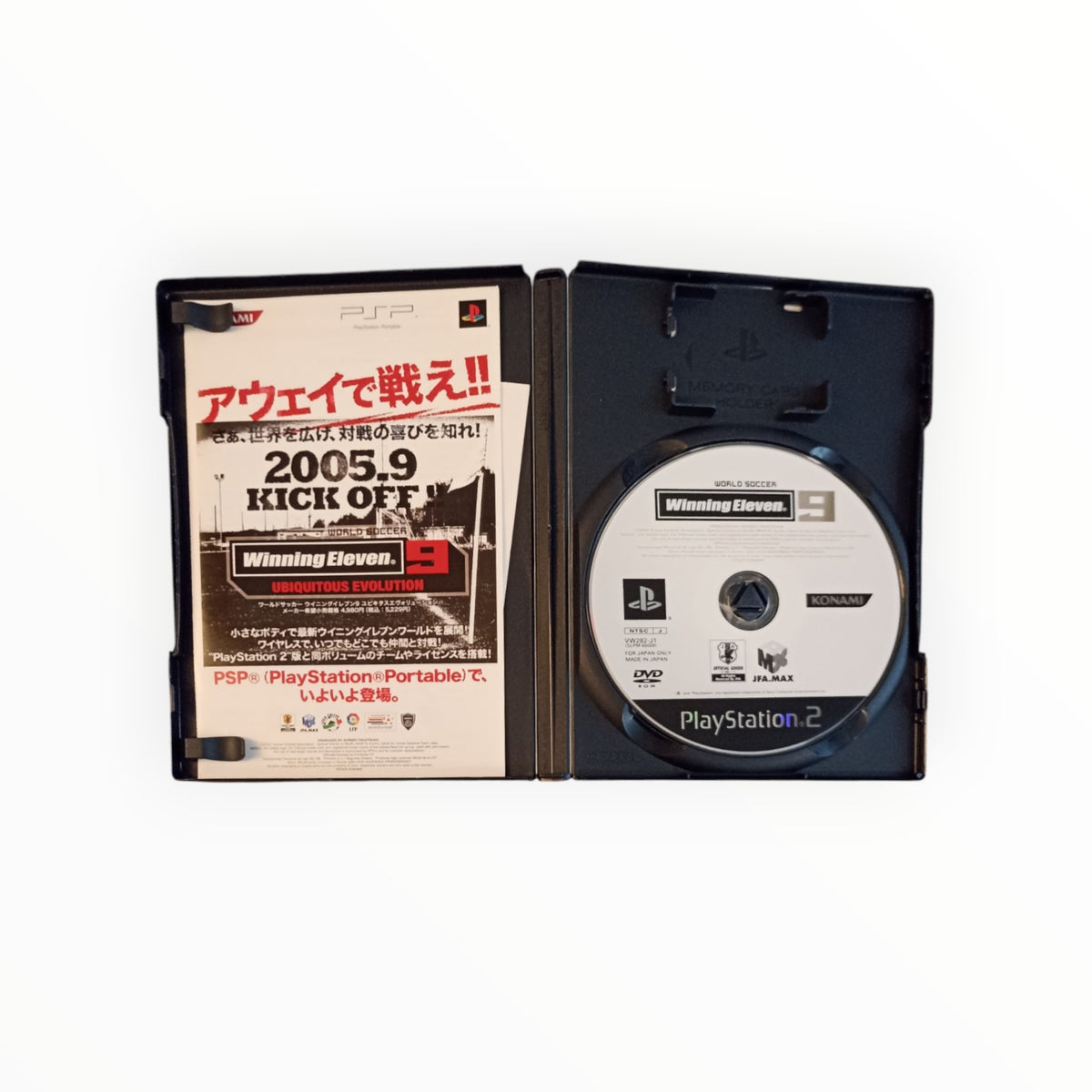 winning eleven 9 playstation 2 (PS2) Version JAP