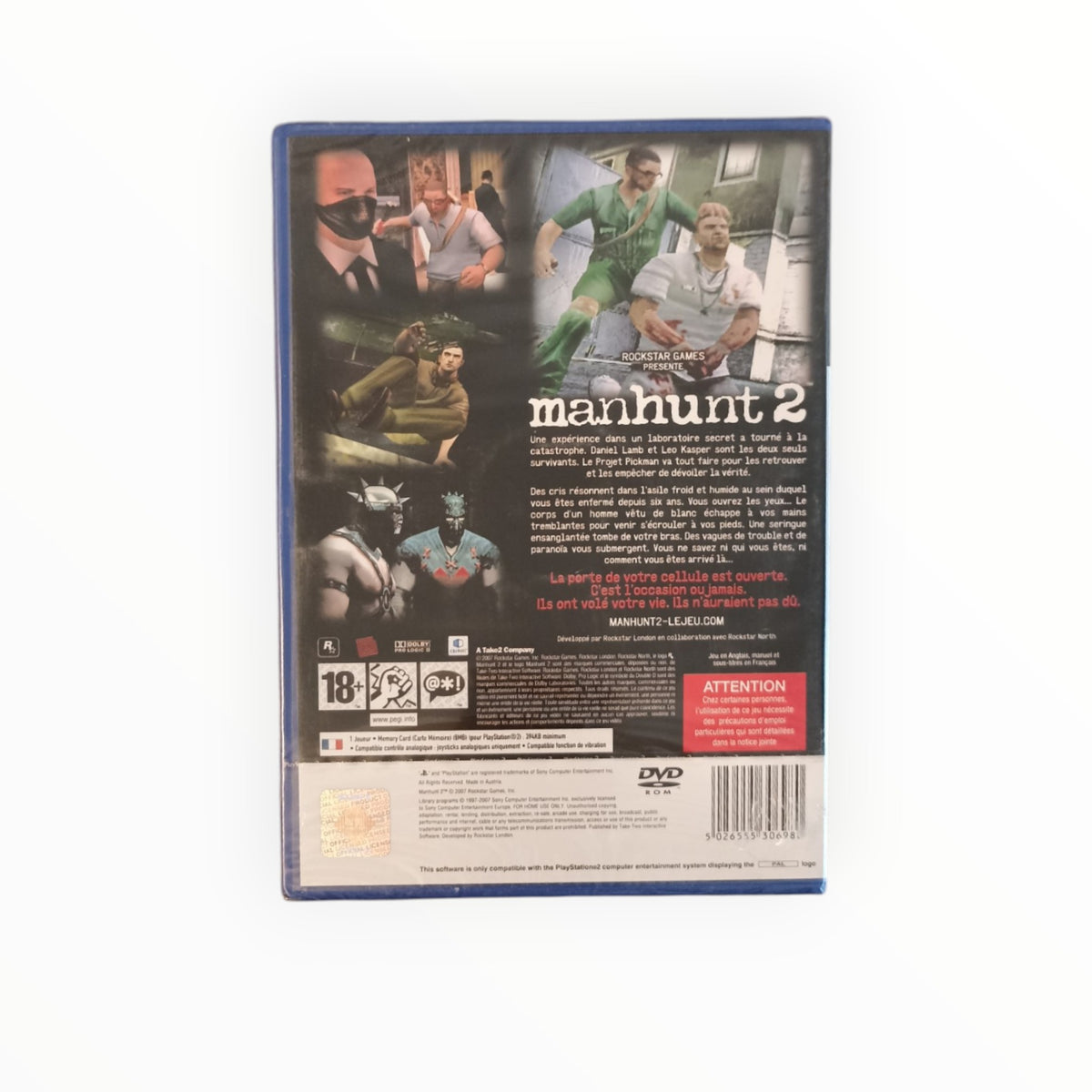 manhunt 2 playstation 2 (PS2) neuf