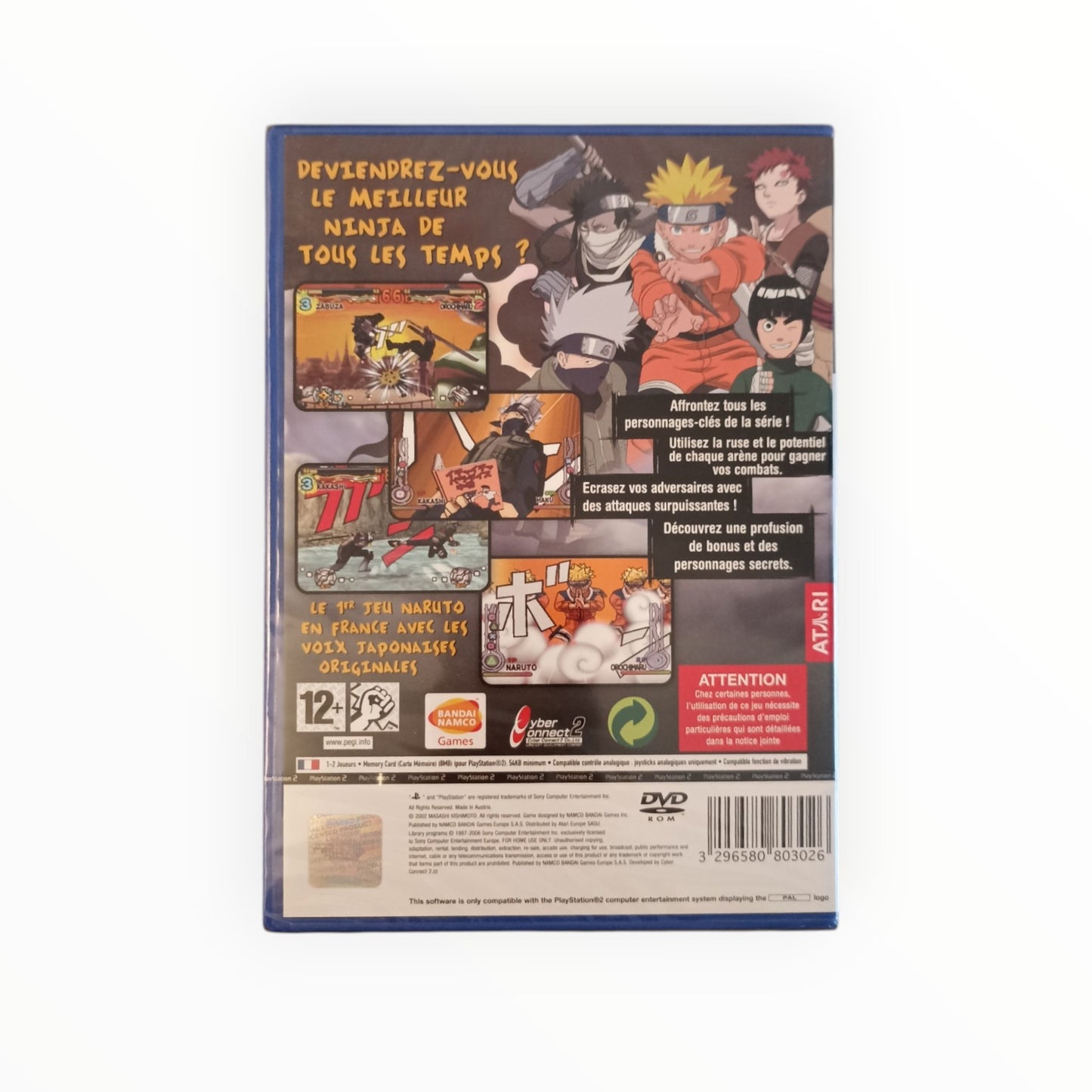 Naruto Ultimate Ninja Playstation 2 (PS2) neuf
