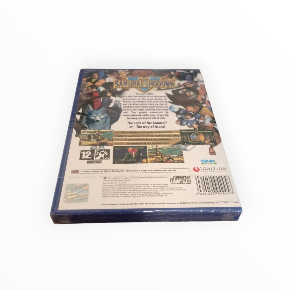 samurai shodown V playstation 2 (PS2) neuf