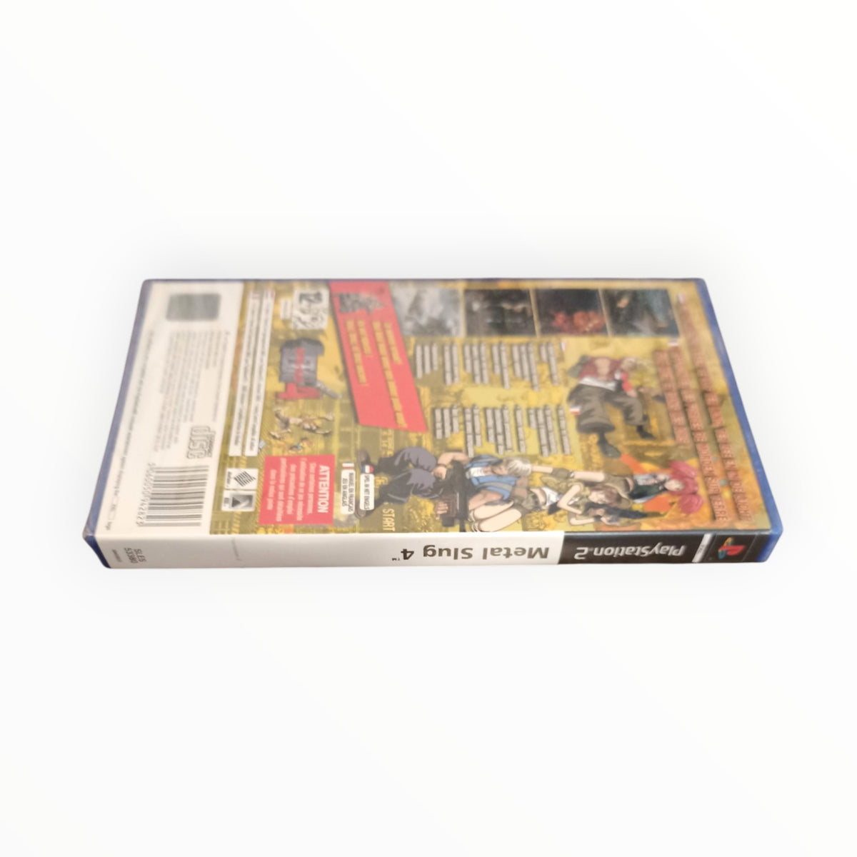 metal slug 4 playstation 2 (PS2) neuf