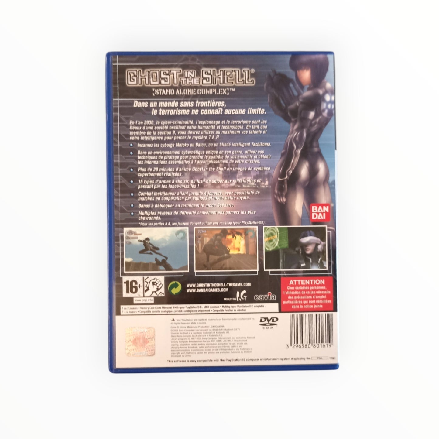 ghost in the shell playstation 2 (PS2)