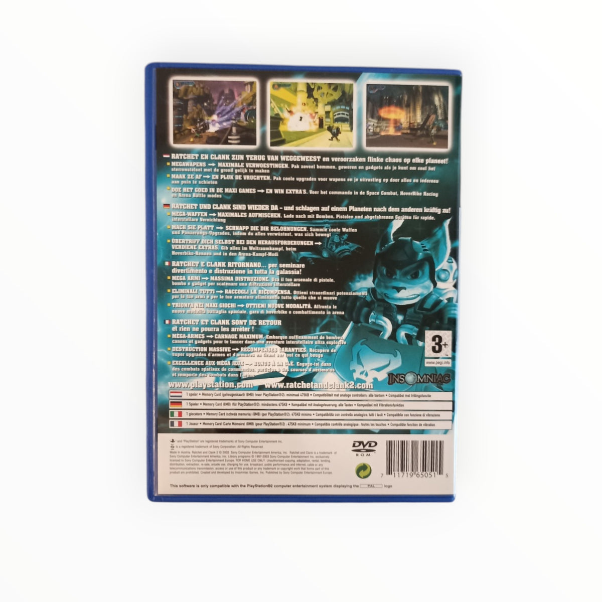 the ratchet & clank collection playstation 2 (PS2)