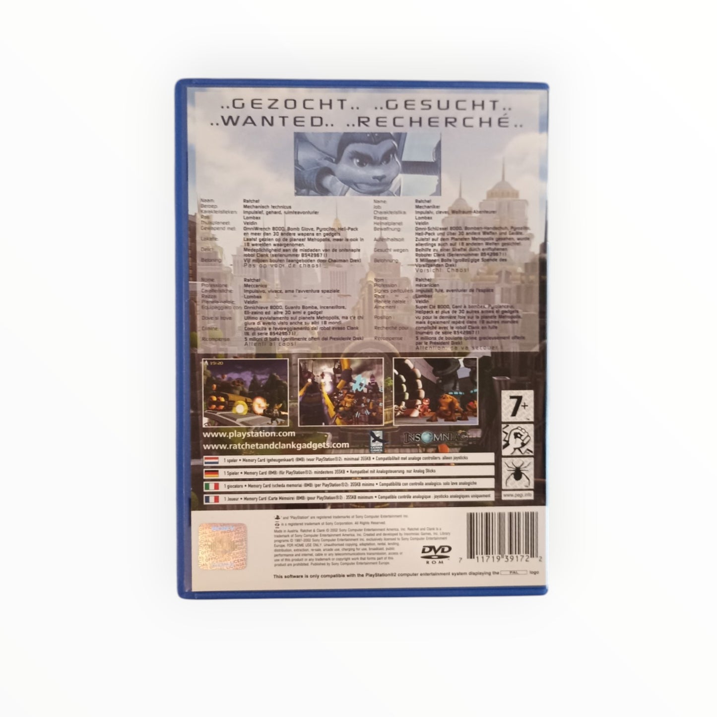 the ratchet & clank collection playstation 2 (PS2)