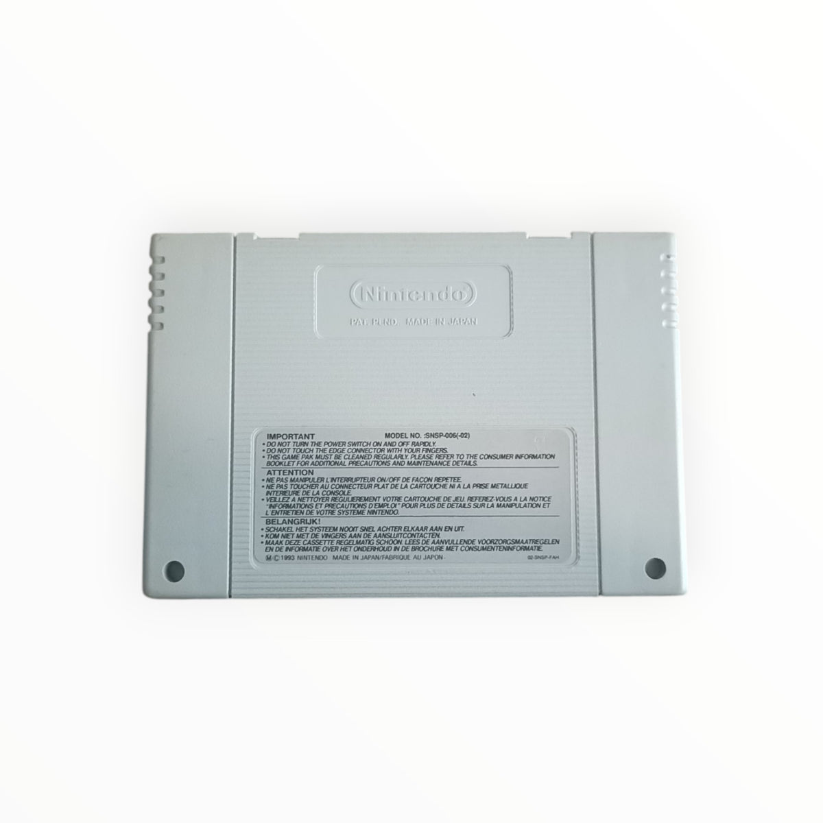 Jimmy Connors Super Nintendo (SNES)