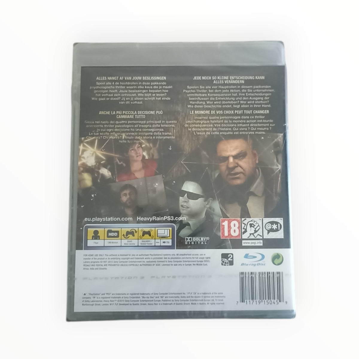 Heavy Rain PlayStation 3 (PS3) Neuf