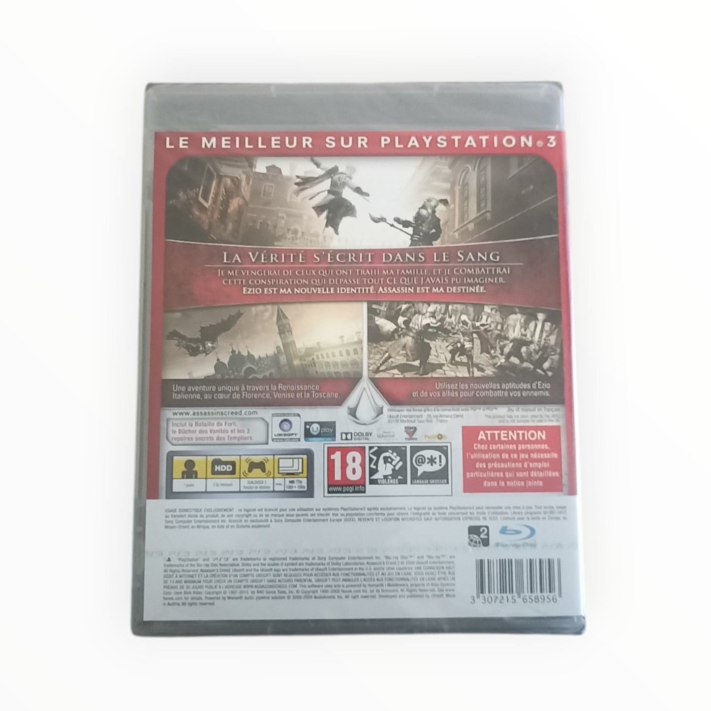 Assassin's Creed II Edition jeu de l'année PlayStation 3 (PS3) neuf