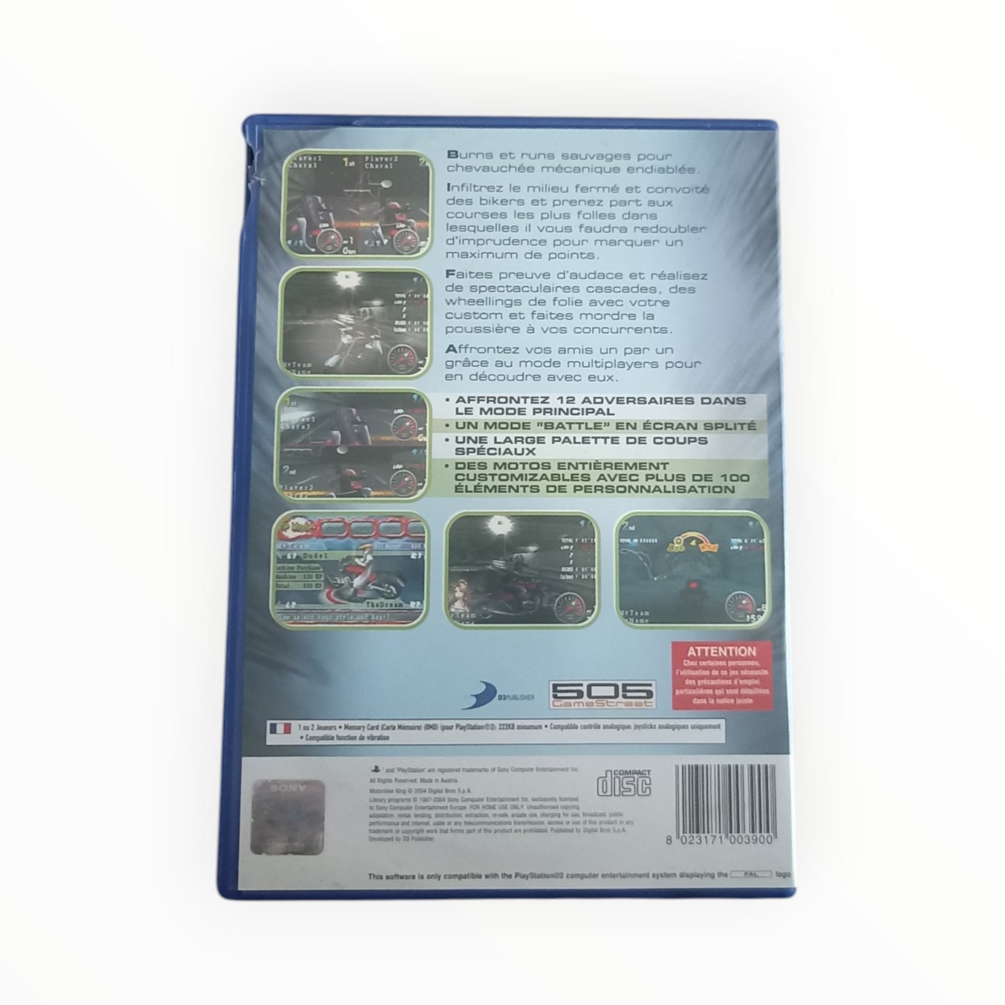 Motorbike King Playstation 2 (PS2)